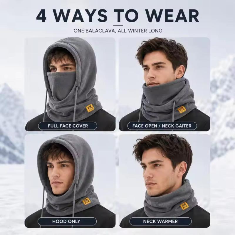 Balaclava Warm Hat Winter Ther - Neck Gaiter Fleece recension och pris