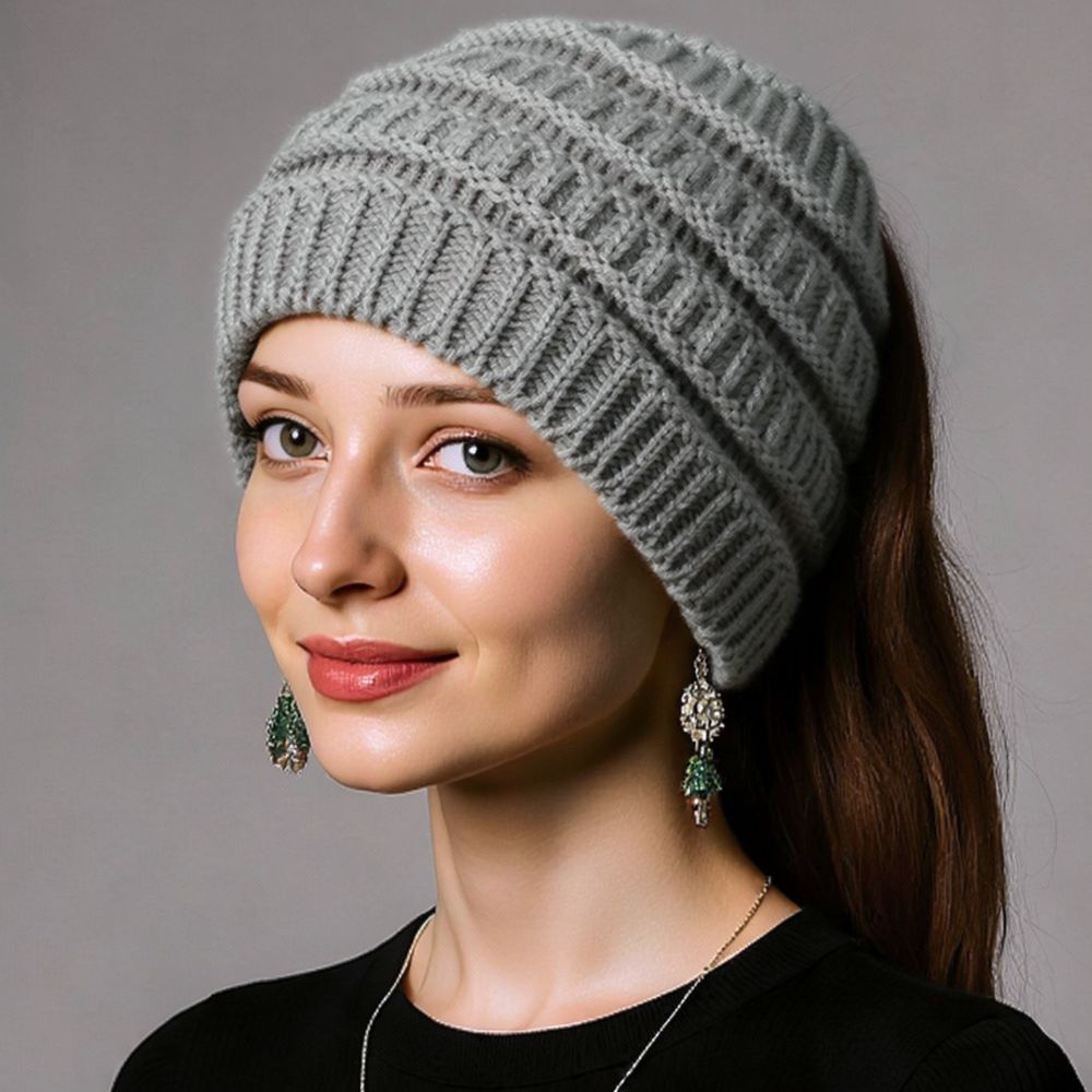 Wide Knitted Headband Winter W - Fleece Ear Warmer Band recension och pris