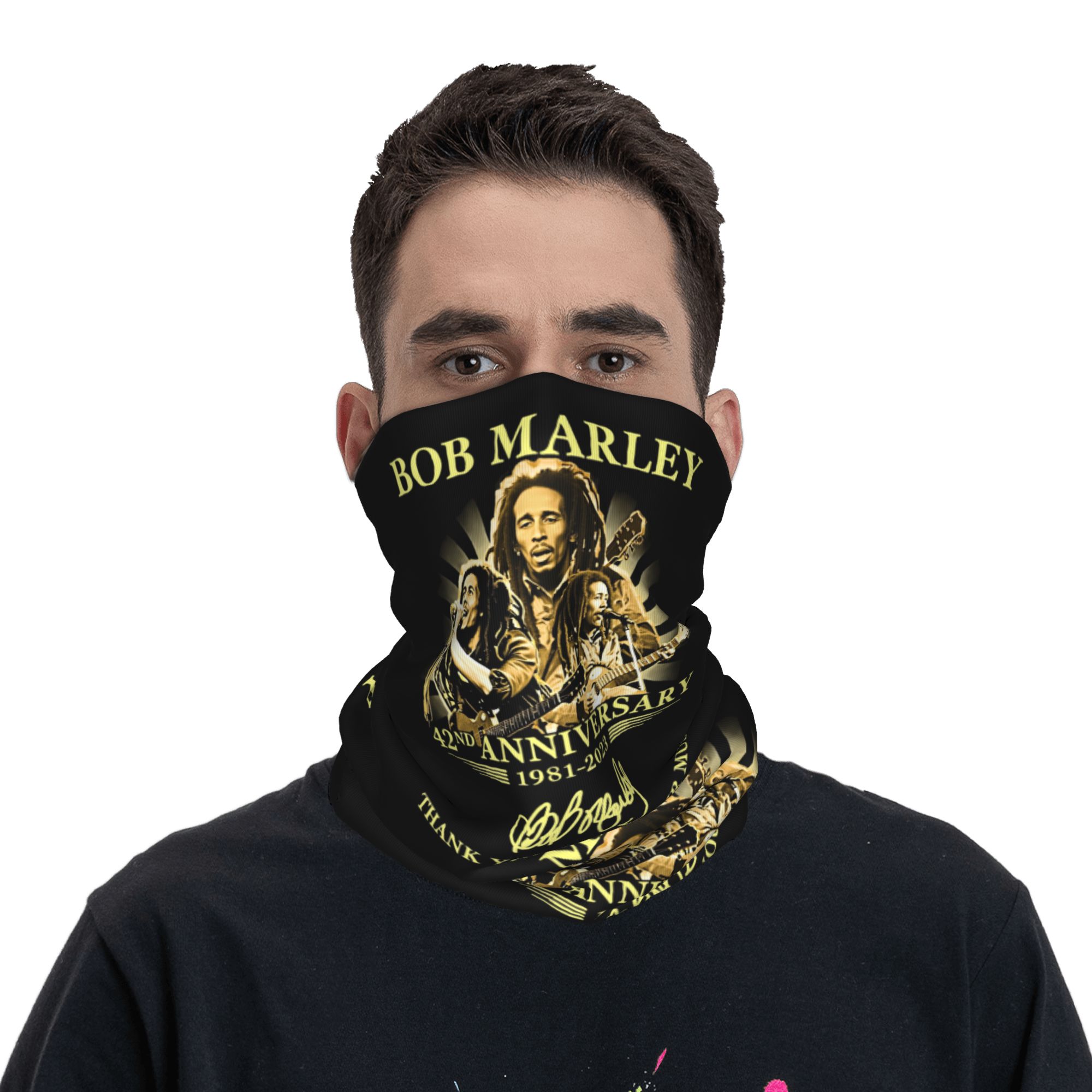 Custom Jamaica Singer Reggae R - Neck Gaiter Fleece recension och pris