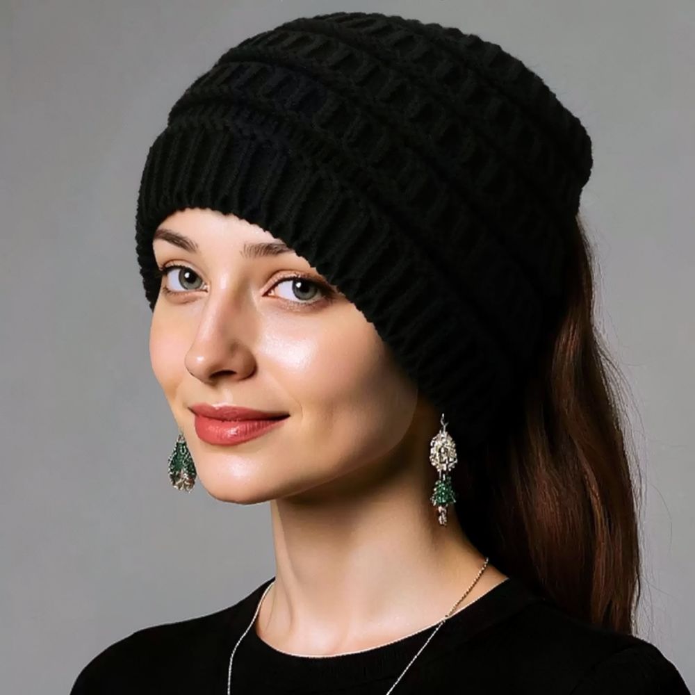 Women Knitted Headband Winter  - Fleece Ear Warmer Band recension och pris