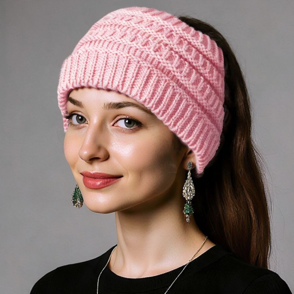 Women Knitted Headband Winter  - Fleece Ear Warmer Band recension och pris