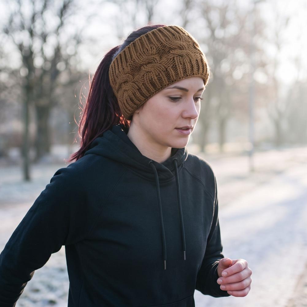 Faux Fur Headband for Winter W - Fleece Ear Warmer Band recension och pris