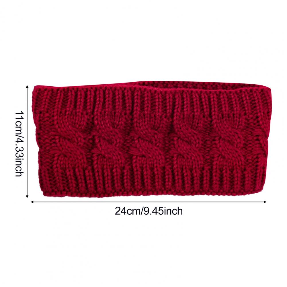 Winter Knitted Headband for Wo - Fleece Ear Warmer Band recension och pris